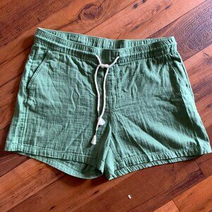 Old Navy Green Cotton Drawstring Shorts - XL